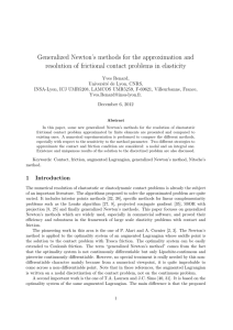 Generalized Newton`s methods for the approximation and resolution
