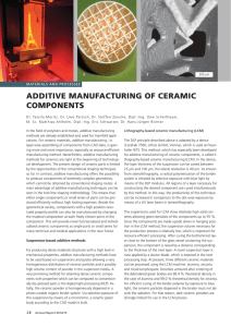 Additive manufacturing of ceramic components [ PDF 0.69 MB ]
