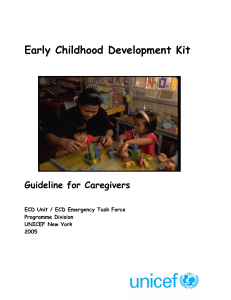 Early Childhood Development Kit