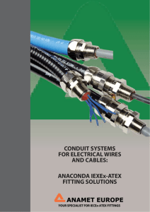 CONDUIT SYSTEMS FOR ELECTRICAL WIRES AND CABLES