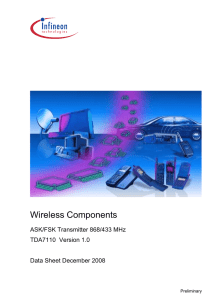 TDA7110 Datasheet - Mouser Electronics