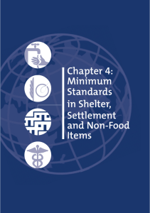 Chapter 4: Minimum Standards in Shelter, Settlement and