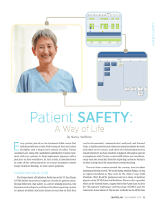 Patient SAFETY - Varian Medical Systems
