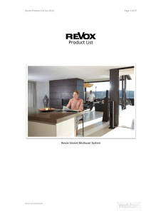 Revox Product List