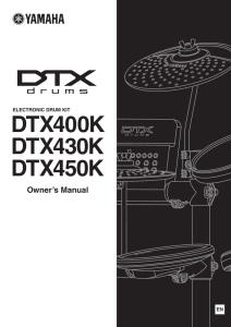 DTX400K/DTX430K/DTX450K Owner`s Manual