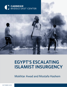 egypt`s escalating islamist insurgency