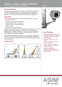ASIM Dual-tech Detectors DT 372 Data Sheet