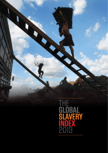 The Global Slavery Index 2013 - United Nations Global Initiative to