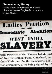 Remembering Slavery booklet