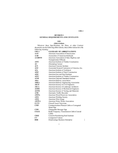 Mn/DOT Standard Specifications Book 2005 - Division I