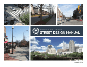 City of Raleigh Street Design Manual