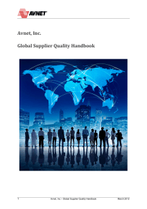Global Supplier Handbook