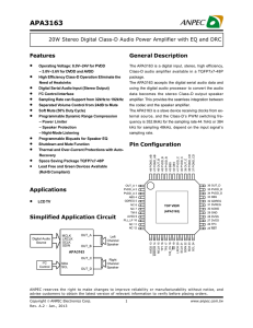 APA3163 - Anpec Electronics