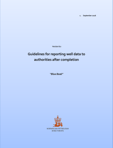 Guidelines Digital reporting