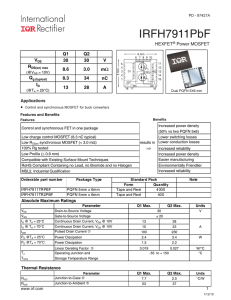 IRFH7911PbF - International Rectifier