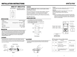 installation instructions