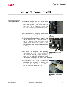 Power On/Off - Flint Machine Tools, Inc.