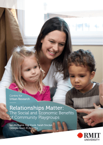 Relationships Matter - Playgroup Australia