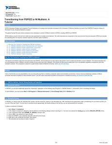 Transitioning from PSPICE to NI Multisim: A Tutorial