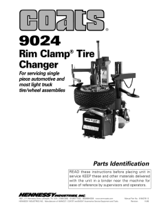 Rim Clamp® Tire Changer