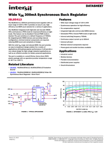 ISL85413 Datasheet