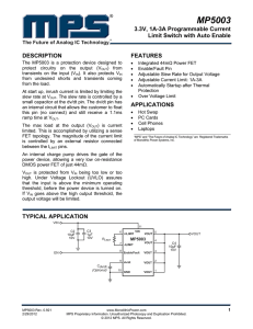 MP5003 - Monolithic Power System