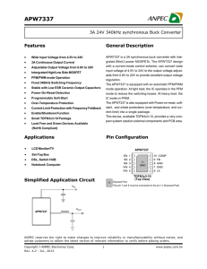 APW7337 - Anpec Electronics