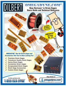 strain gage accessories