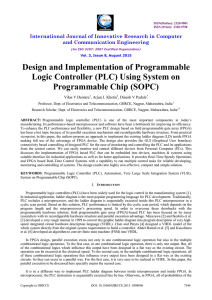 Design and Implementation of Programmable Logic