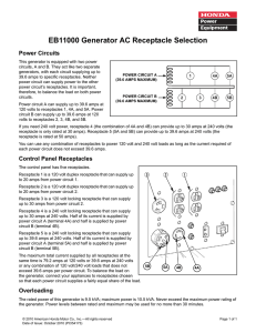 Receptacle Selection.book(EB11000.fm)