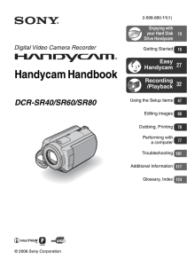 Handycam Handbook