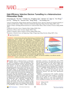 High-Efficiency Selective Electron Tunnelling in