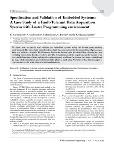 A Case Study of a Fault-Tolerant Data Acquisition System