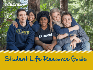 Student Life Resource Guide - Division of Student Affairs