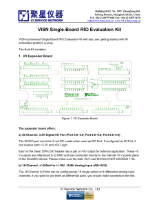 VISN Single-Board RIO Evaluation Kit
