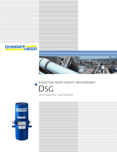 DSG for Density Measurement