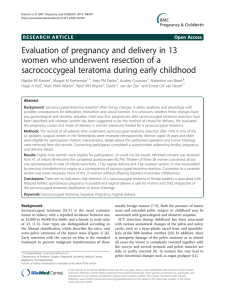 Evaluation of pregnancy and delivery in 13 women who underwent