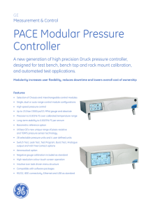 PACE Modular Pressure Controller