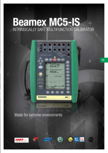 Beamex MC5-IS