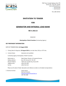 Generator and Integral Load Bank