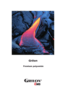 Grilon. Premium polyamide - ems