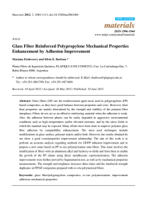 Glass Fiber Reinforced Polypropylene Mechanical