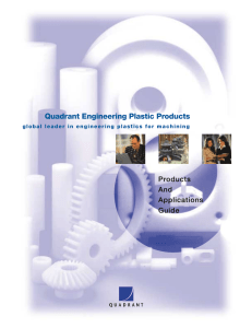 Quadrant Engineering Plastic Products and Applications Guide
