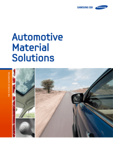 Automotive Material Solutions