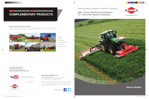 gmd / fc triple mower combinations