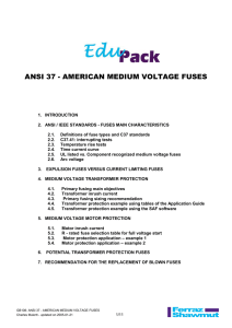 GB108-ANSI 37-American medium voltage fuses