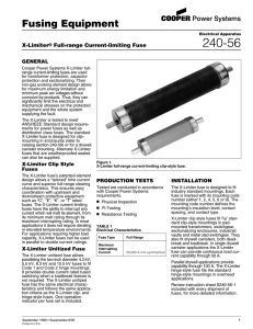 240-56 X-Limiter Full-Range Current