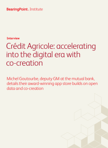 Crédit Agricole: accelerating into the digital era with co