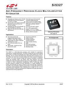 Si5327 - Silicon Labs