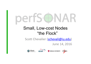 Small, Low-cost Nodes “the Flock”
